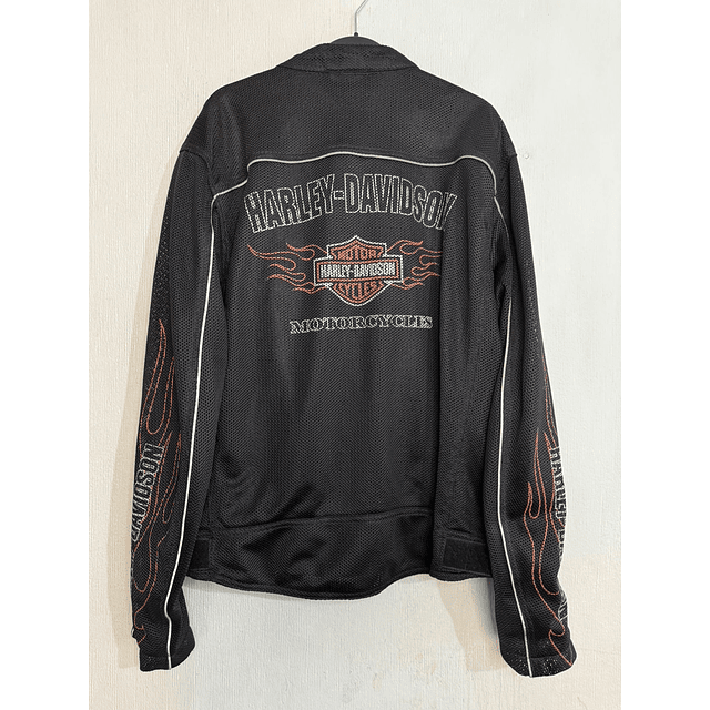 Chaqueta verano respirable Harley Davidson Color Negor Talla XL 1955 2