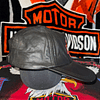 Gorro cuero ajustable marca Harley Davidson, color negro Talla ajustable 1956 5
