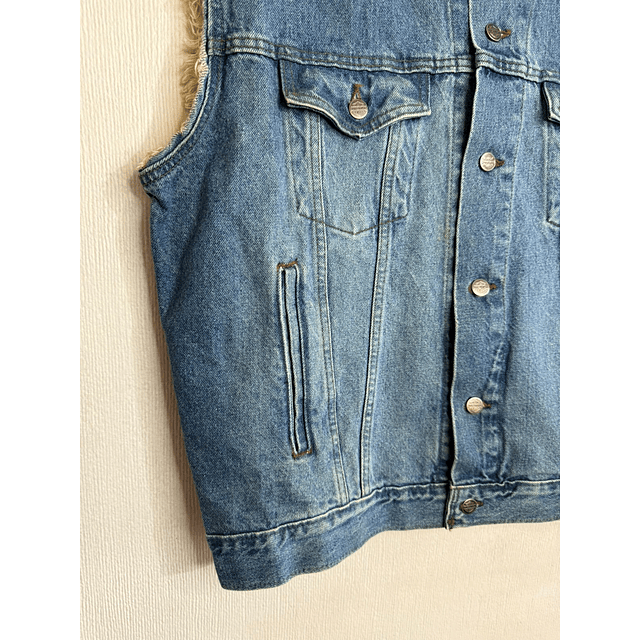 Chaqueta Denin Vest Parchera hombre Harley Davidson, Talla XL 1957 10