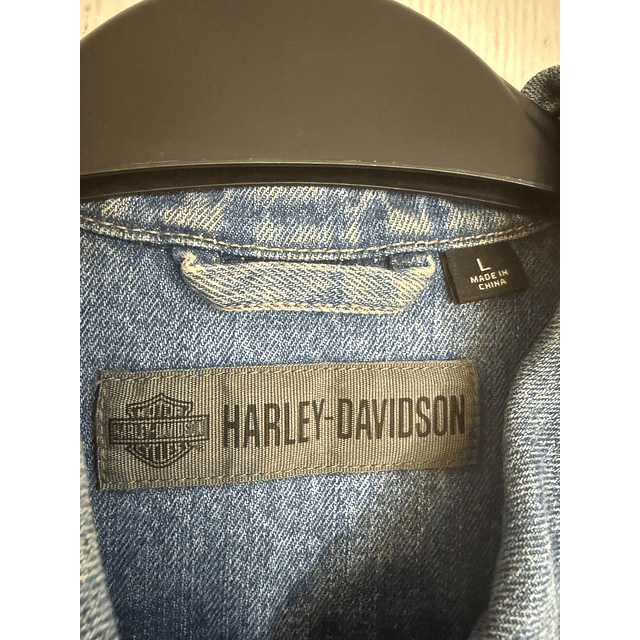 Chaqueta Denin Vest Parchera mujer Harley Davidson, Talla L 1958 3
