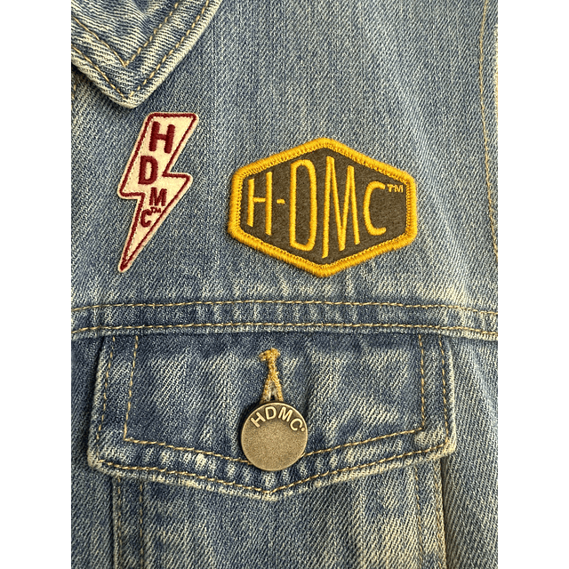 Chaqueta Denin Vest Parchera mujer Harley Davidson, Talla L 1958 6