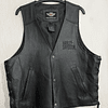 Chaqueta Vest Cuero Marca Harley Davidson, Talla L 1959 1