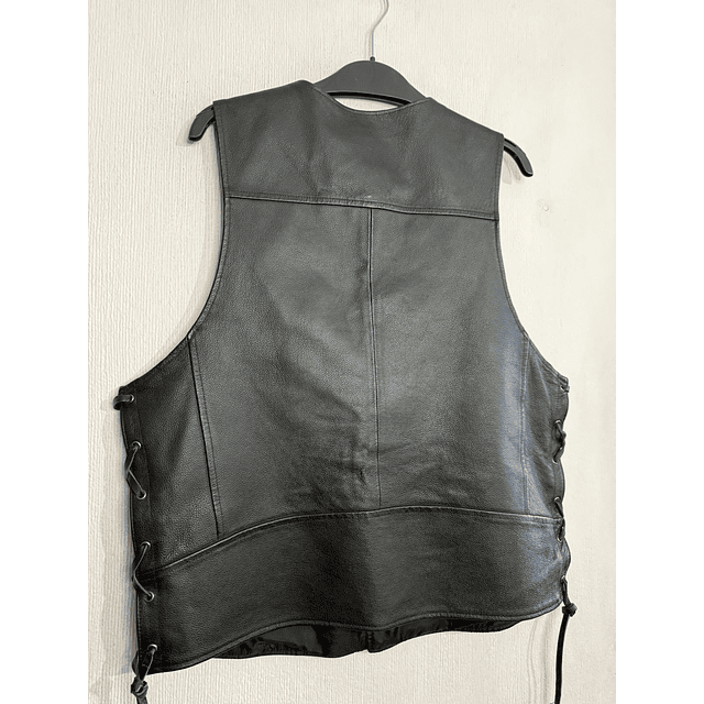 Chaqueta Vest Cuero Marca Harley Davidson, Talla L 1959 2