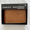 Billetera cuero marca Harley Davidson, color café 1963 1