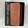 Billetera cuero marca Harley Davidson, color café 1965 2