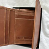 Billetera cuero marca Harley Davidson, color café 1965 3