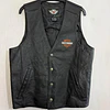 Chaqueta Vest Cuero Marca Harley Davidson, Talla M 1965 1