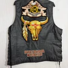 Chaqueta Parchera Vest casual reciclada marca Harley Davidson Talla L 1966 2