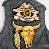 Chaqueta Parchera Vest casual reciclada marca Harley Davidson Talla L 1966 9