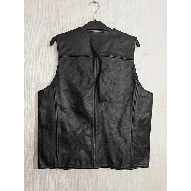 Chaqueta Parchera Vest casual reciclada marca Harley Davidson Talla L 1967 2