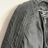 Chaqueta cuero marca Harley Davidson, color negro talla XL 1968 14