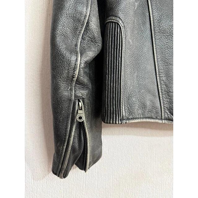 Chaqueta cuero marca Harley Davidson, modelo Victory Lane, talla M, 1969 11