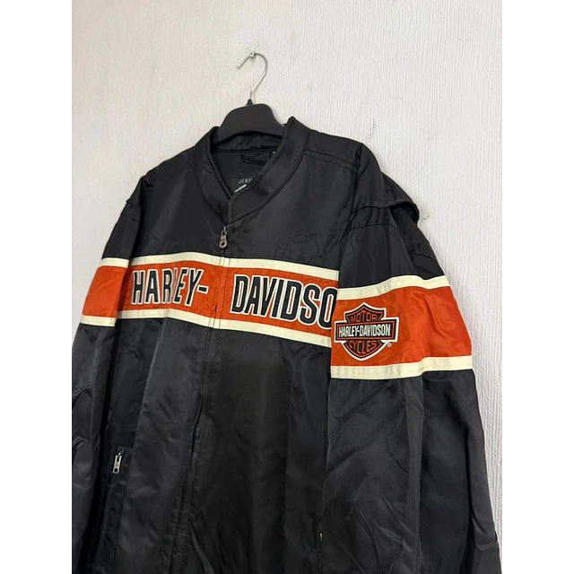 Chaqueta bomber casual marca Harley Davidson, modelo Victory Lane, Multicolor, talla XL 1970 8