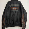 Chaqueta bomber casual marca Harley Davidson, modelo flame, Multicolor, talla 2XL 1971 2