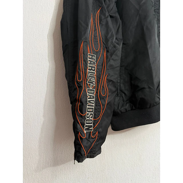 Chaqueta bomber casual marca Harley Davidson, modelo flame, Multicolor, talla 2XL 1971 9
