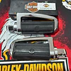 Pedales Moto Marca Harley Davidson, Black Rubber Foot Pegs Bar & Shield Footrests Footpegs 1979 1