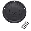 Derby Cover, Modelo Willie G Skull, marca Harley Davidson,  PN 25700740, 1978 4