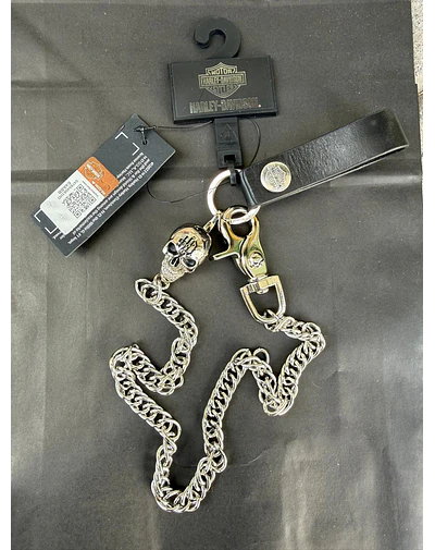 Cadena para billetera H-D Skull King, Marca Harley Davidson 1979