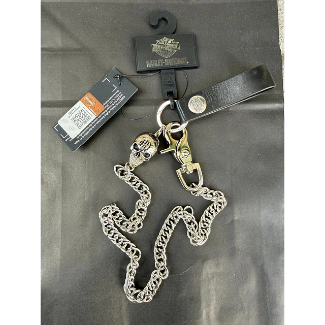 Cadena para billetera H-D Skull King, Marca Harley Davidson 1979 1