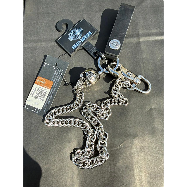 Cadena para billetera H-D Skull King, Marca Harley Davidson 1979 6