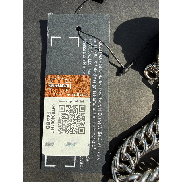 Cadena para billetera H-D Skull King, Marca Harley Davidson 1979 8