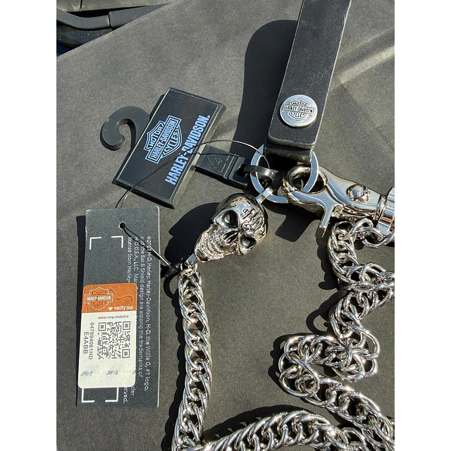 Cadena para billetera H-D Skull King, Marca Harley Davidson 1979 9