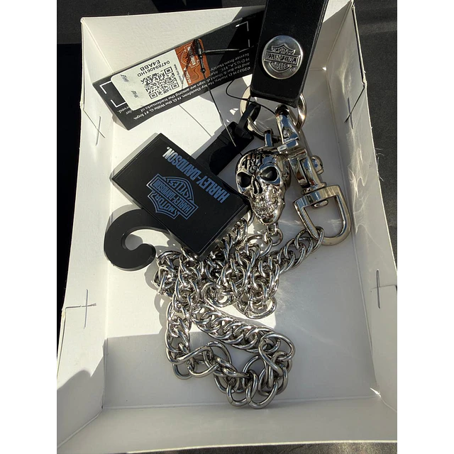 Cadena para billetera H-D Skull King, Marca Harley Davidson 1979 10