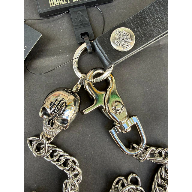 Cadena para billetera H-D Skull King, Marca Harley Davidson 1979 11