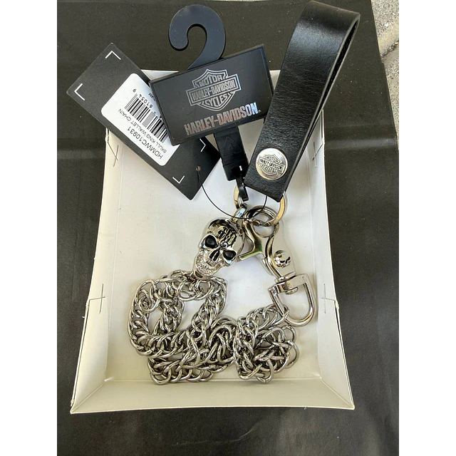 Cadena para billetera H-D Skull King, Marca Harley Davidson 1979 14