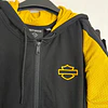 Chaqueta 3 en 1, con poleron extraible, marca Harley Davidson, Talla L 1980  8