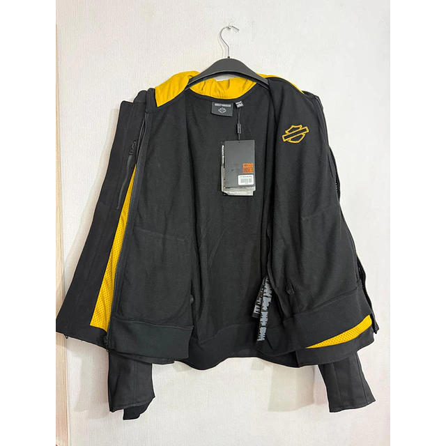 Chaqueta 3 en 1, con poleron extraible, marca Harley Davidson, Talla L 1980  3
