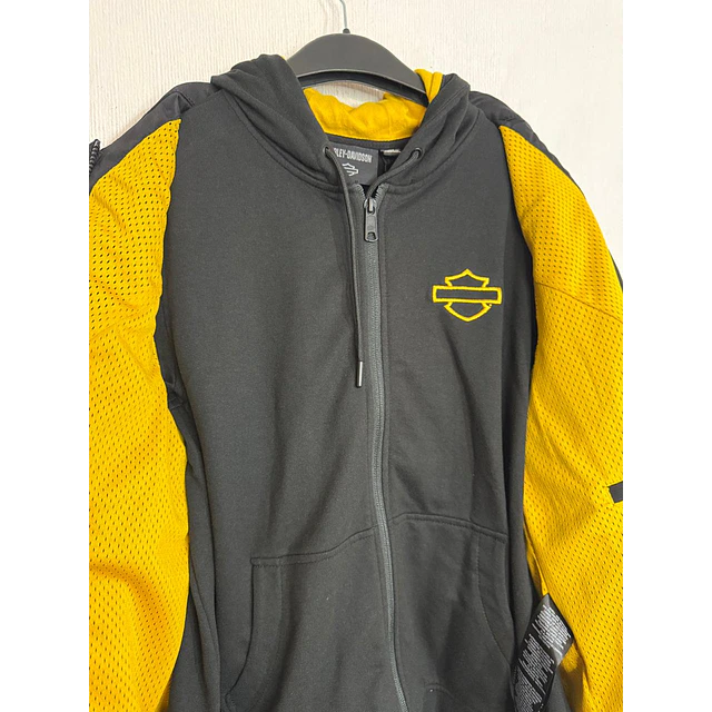 Chaqueta 3 en 1, con poleron extraible, marca Harley Davidson, Talla L 1980  9