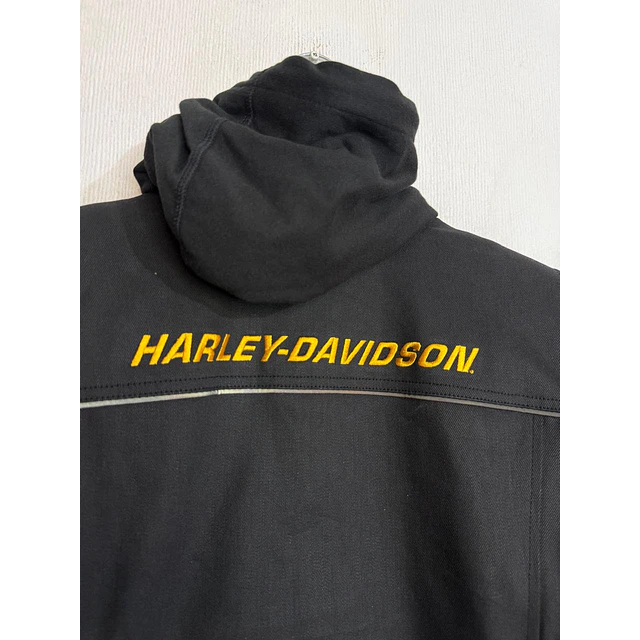 Chaqueta 3 en 1, con poleron extraible, marca Harley Davidson, Talla L 1980  5