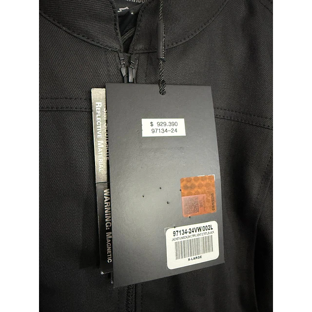 Chaqueta 3 en 1, con poleron extraible, marca Harley Davidson, Talla L 1980  13