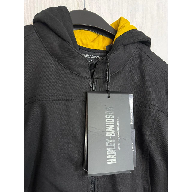 Chaqueta 3 en 1, con poleron extraible, marca Harley Davidson, Talla L 1980  14