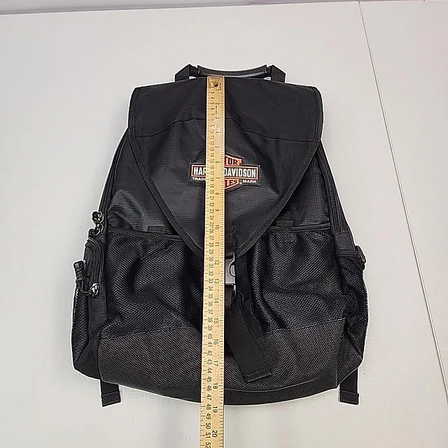 Mochila porta casco y notebook, marca Harley Davidson, 1981 9