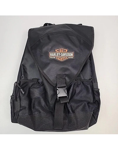 Mochila porta casco y notebook, marca Harley Davidson, 1981