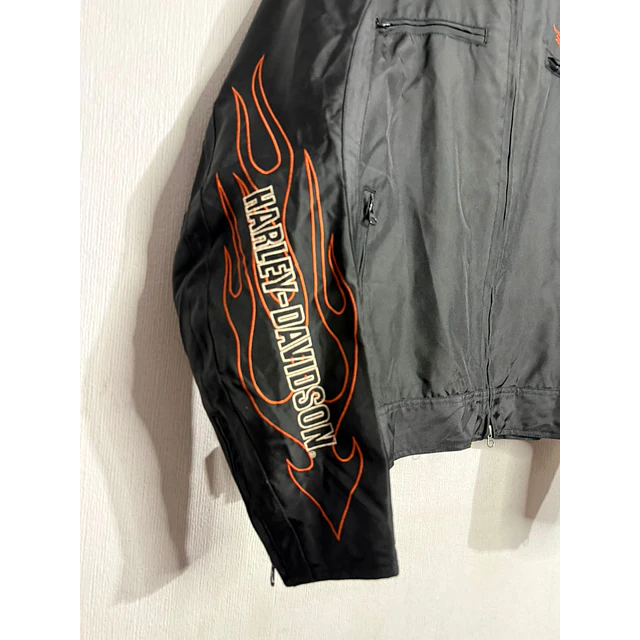 Chaqueta cordura marca Harley Davidson, modelo Flame talla XL 1982 4