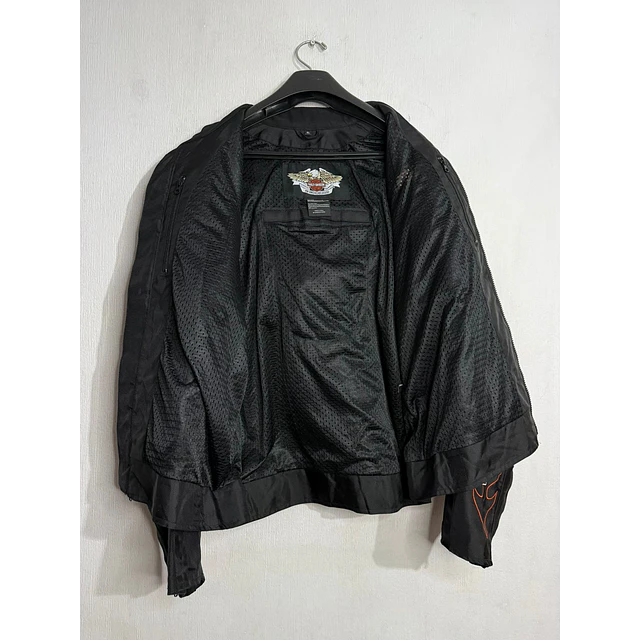 Chaqueta cordura marca Harley Davidson, modelo Flame talla XL 1982 7