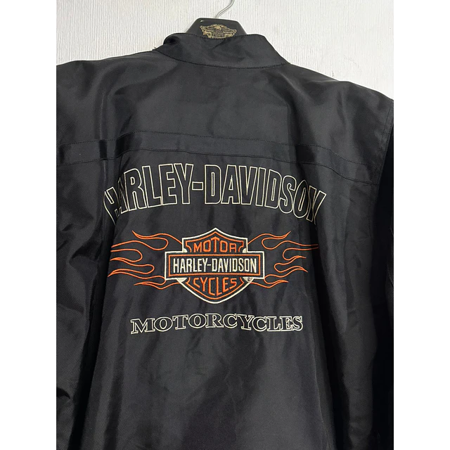 Chaqueta cordura marca Harley Davidson, modelo Flame talla XL 1982 9