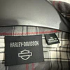 Camisa manga larga marca Harley Davidson, color a cuadros, Talla XL 1983 3