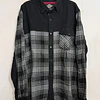 Camisa casual marca Harley Davidson, color negro y gris, Talla XL 1985 1
