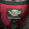 Camisa casual marca Harley Davidson, color negro y gris, Talla XL 1985 3