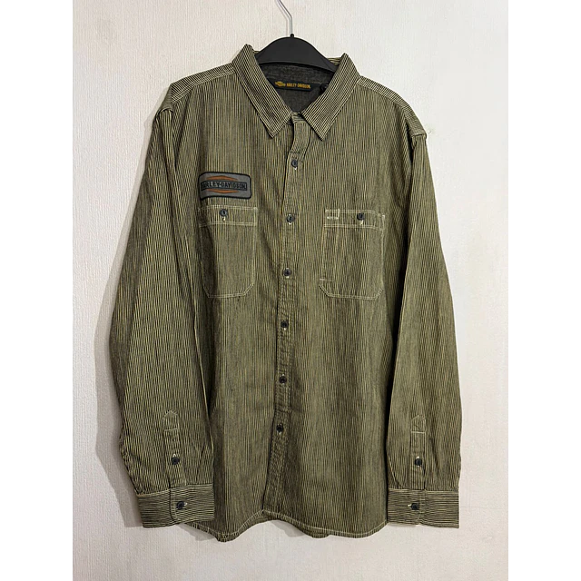 Camisa manga larga marca Harley Davidson, nueva con etiqueta, Talla XL 1989 1