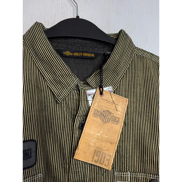 Camisa manga larga marca Harley Davidson, nueva con etiqueta, Talla XL 1989 4