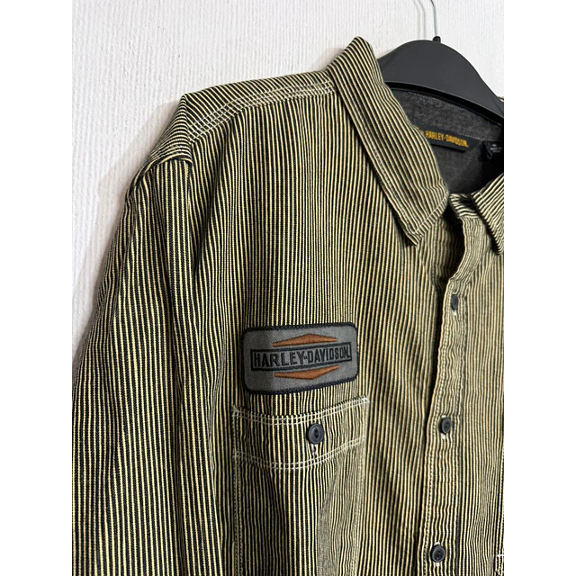 Camisa manga larga marca Harley Davidson, nueva con etiqueta, Talla XL 1989 7