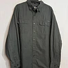 Camisa manga larga marca Harley Davidson, color gris, Talla XL 1990 1