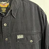 Camisa manga larga marca Harley Davidson, color negra, Talla XL 1995 7