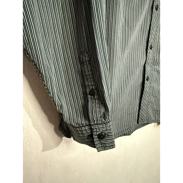 Camisa manga larga marca Harley Davidson, color negro, Talla XL 1996 2