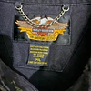 Camisa manga larga marca Harley Davidson, color negro, Talla XL 1996 3